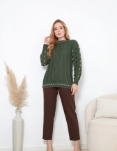 BLUSA PERSPONTADA - VERDE