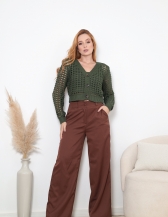 TWIN SET FLUIDO - VERDE