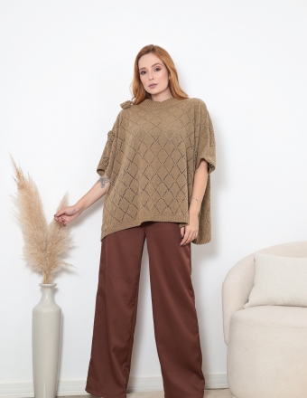 PONCHO MOUSSE FLOR REMOVÍVEL