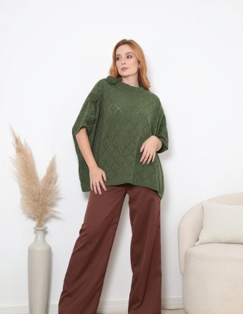 PONCHO MOUSSE FLOR REMOVÍVEL