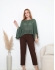 BLUSA MORCEGO RENDADA - VERDE