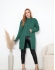 TWIN SET BLUSA MANGA CAVADA - VERDE